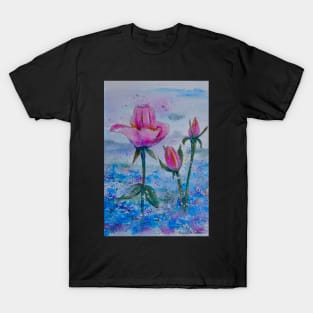 Pink Roses T-Shirt